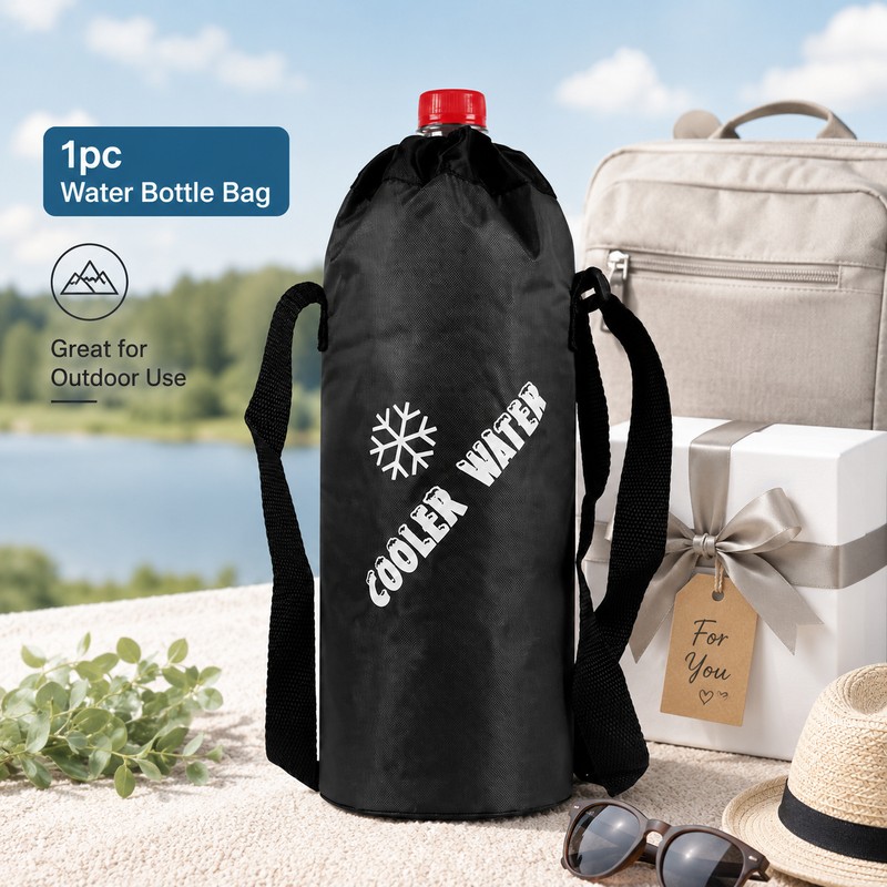 Insulated Water Bottle Bag for Travel & Outdoor Use –