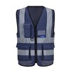 A-SAFETY navy blue work vest
