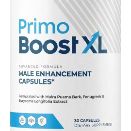 Primo Boost XL Suplemento de Salud para Hombres Apoya la Energía y la Resistencia 30 Cápsulas