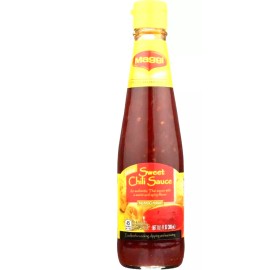 Maggi Sweet Chili Sauce Mild, No Msg Added 10.1 oz ( Pack of 3 )~3/2025