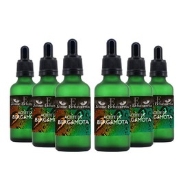 Aceite de Bergamota Puro Tratamiento para piel y cabello 6 frascos total 300ml