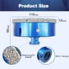 110mm Diamond Core Drill Bit for Porcelain Tile Ceramic Marble