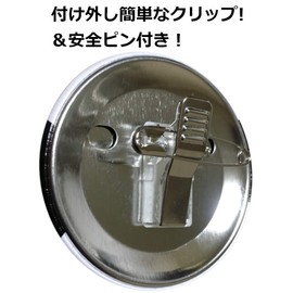 Plusta Hay Fever Badges (Set of 2) with Clip & Safety Pin, Diameter 2.2 inches (5.7 cm), Convenient for Commuting to Work or School or Hospitality