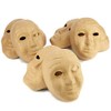 Factory Direct Craft Set of 4 Paper Mache Masks Ready