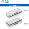 Fette Filtro - Pack de 4 filtros HEPA compatibles con
