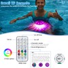 QOLNBY Floating Pool Lights, Rechargeable Pool Lights with 6 Dynamic