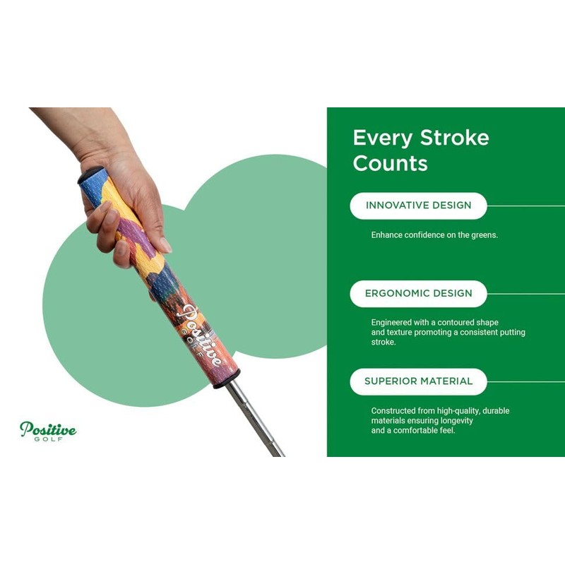 Positive Golf, Yosemite Putter Grip. 2.0.