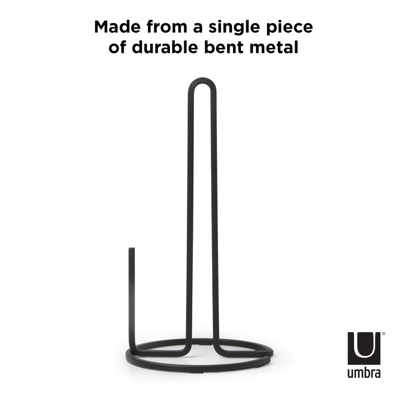 umbra キッチン ペーパーホルダー キッチン収納 キッチンペーパー ペーパースタンド 縦置き 省スペース φ170×H320mm アンブラ