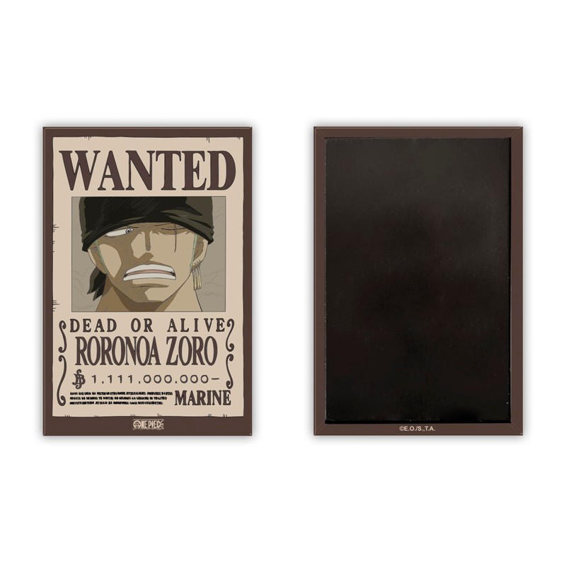 ABYstyle - One Piece Magnet Standard Wanted Zoro