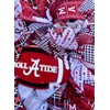 24" Diameter Round University of Alabama Football Wreath, Ribbon and
