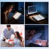 LED Book Light and Night Light 2 in 1,Rechargeable Clear