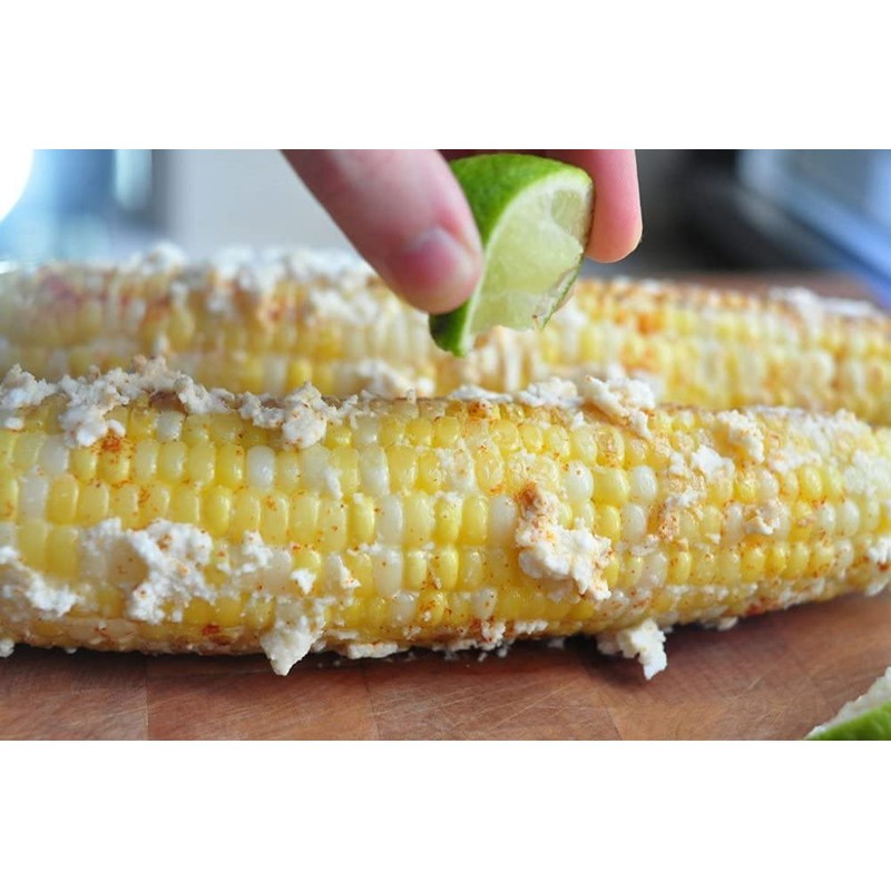 Sweet Corn Microwave Cooker/Corn Steamer with Vented Lid - Yellow