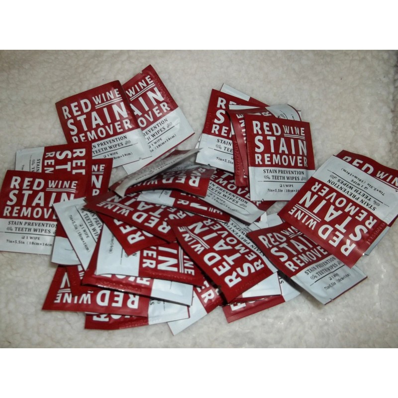 Loopeer 30 NEW Loopeer Red Wine Stain Remover Wipes.