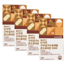 Egg shell membrane guar gum hydrolyzate cold deuterin 1200 4 pcs / 난각막 구아검 가수분해물 콜드로이친1200 4개