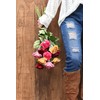FiveSeasonStuff Real Touch Roses Artificial Flower 12 Stems Silk Roses