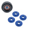 4 Pcs Wheel Rim Adapter Gasket Aluminum Alloy Sturdy Durable