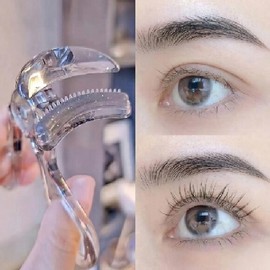 ( ) Transparent eyelash tweezers, portable lower lash curler, compact curler / ( )투명 속눈썹집게 휴대용 아래속눈썹 부분뷰러 컴팩트뷰러