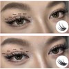 Individual Cluster Lashes, 392 Pieces, Wide Stem D Curl, 9-16