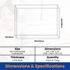 VICMORE Full Size Heavy-Duty Plastic Mattress Bag for Moving &