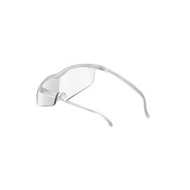 Hazuki Magnifier Magnifier Large 1.32x Clear Lens, Pearl, Magnifier, Magnifier, Glasses-Type, Glasses-type, Glasses, Glasses, Glasses, Glasses, Made in Japan