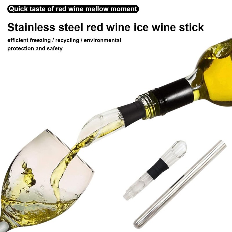 Portable Wine Cooler Stick Chill Wine Anytime Anywhere and Has