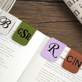 Marcapáginas Magnético Personalizado - Marcapáginas Con Nombre Personalizado, Regalos For Amantes De La Lectura, Ratones De Biblioteca, Regalos De Cum