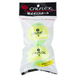 Sakurai CALFLEX YLxGR Tennis Hardball Non-Pressure 2 Balls Yellow Green