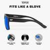 TOROE Eyewear Matte Black RANGE XL Frame Sunglasses Light Weight