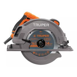 Truper Sierra Circular Eléctrica 7 1/4, 1750 W, Truper SICI-7-1/4A3 Color Naranja Frecuencia 60 Hz