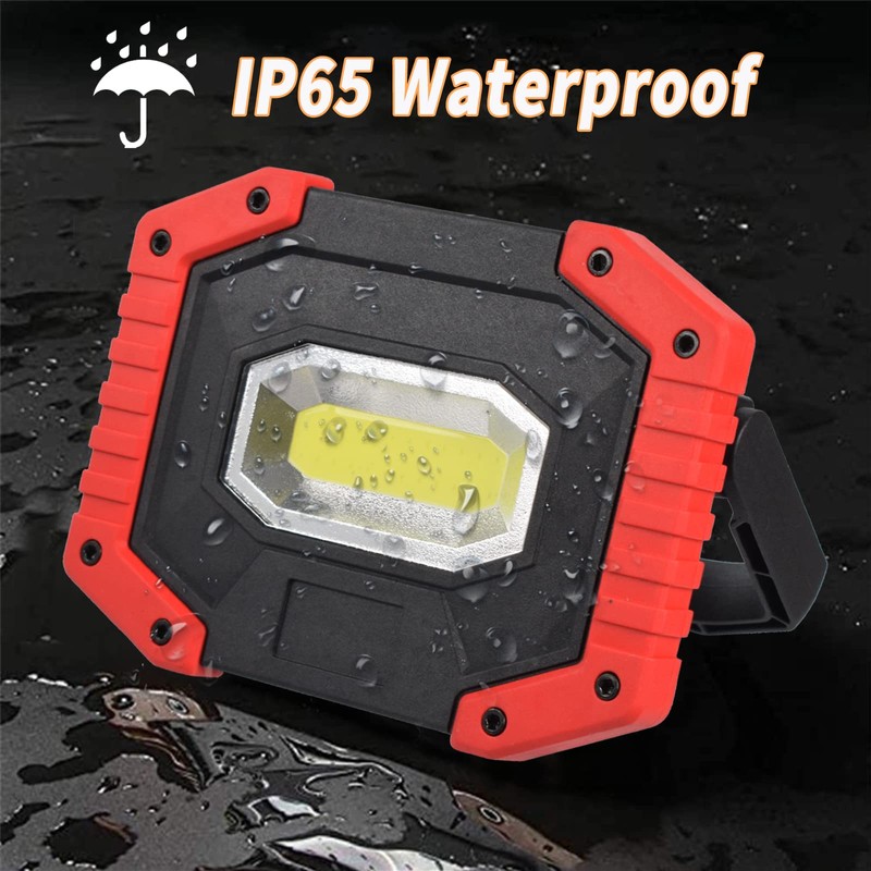OTYTY Work Light Rechargeable, LED Work Light Portable Flood Lights