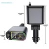 4 in 1 Adjustable Retractable Car Charger with USB Type