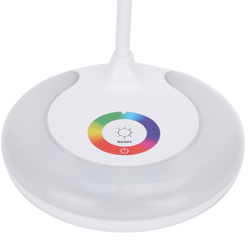 LED Table Lamp Touch Dimming Desk Light Eye Protection Colorful