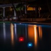 LED Water Float Light Solar Rechargeable Water Float Light RGB