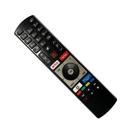 Aurabeam Replacement TV Remote Control Compatible with Telefunken D43F287N4CW TV