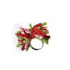 Mud Pie Curly Ribbon Napkin Rings