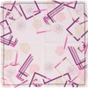 Lanvin Collection 08002003 Handkerchief Women's Handkerchief, Rose Pattern, Pink