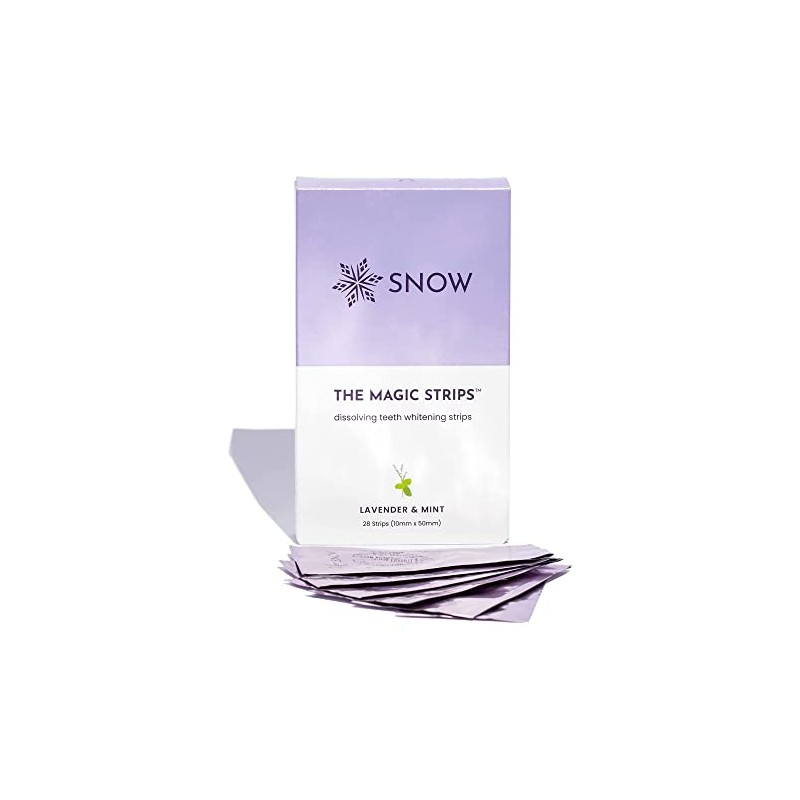 Snow The Magic Strips - Safe for Enamel Dissolving Teeth