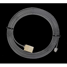 Unbranded/Generic Microphone Extension 6 Pin Modular for any Radio with A 6 Pin by the foot