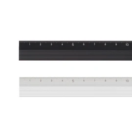 Midori Aluminium Ruler 15cm Black (42256006)