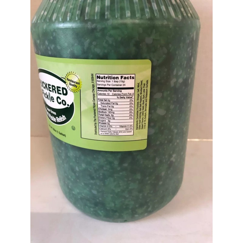 Puckered Pickle Chicago Green Relish