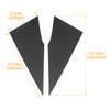 HECASA Rear Quarter Moldings Compatible with 2016-2022 Toyota Prius Prime