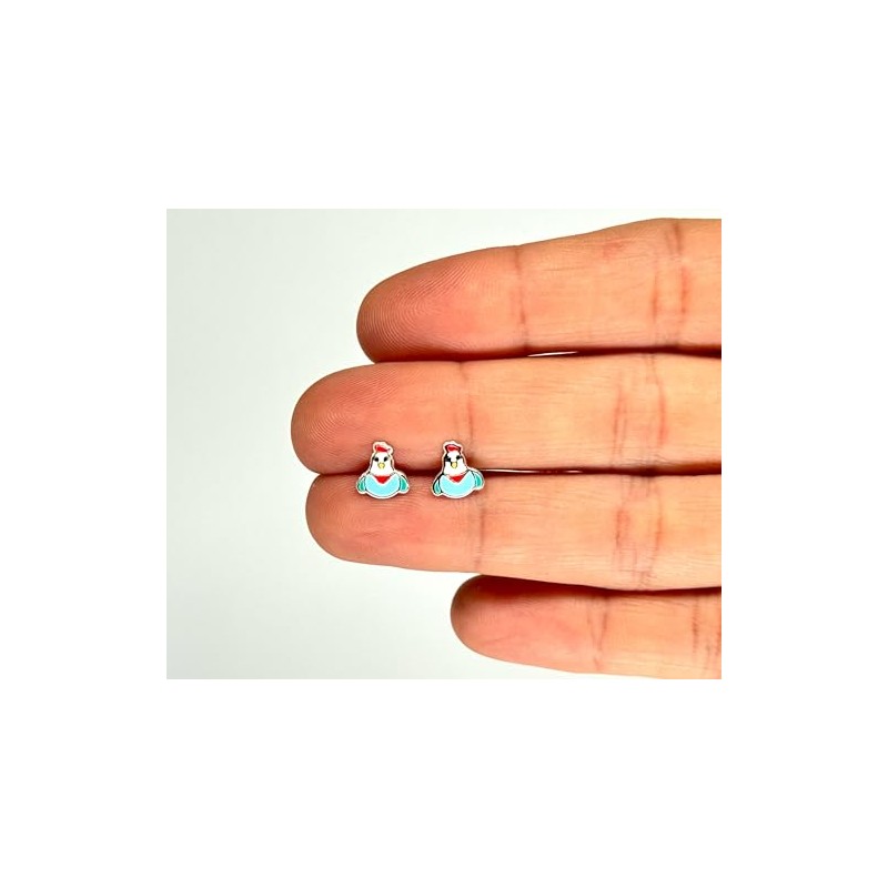 Chick Stud Earrings 925 Sterling Silver Easter
