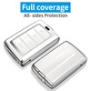 Tukellen for Jeep Key Fob Cover Soft TPU Full Protection