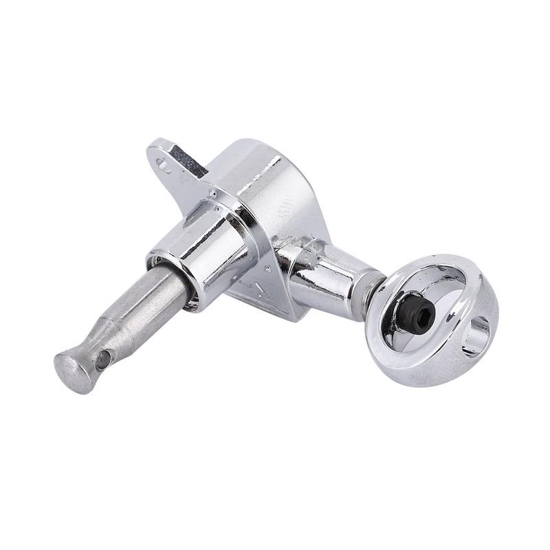 Hollow Handle Tuning Pegs Locking Machine Heads for Acoustic Electric Guitar (Silver