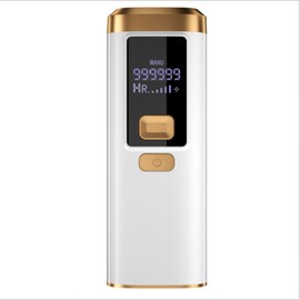 Hair Removal Machine Painless Long Lasting 5 Gears Photon Skin Rejuvenation Device for Home Use White UK Plug