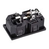 uxcell C13 C14 Panel Mount Plug Adapter AC 250V 10A