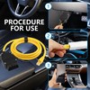 CERRXIAN ENET OBD2 RJ45 Cable, 6.6ft/2m Ethernet RJ45 to OBDII