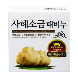 Mugunghwa Co., Ltd. Household soap Dead Sea salt exfoliating soap 100g / 생활비누 사해소금 때비누 100g