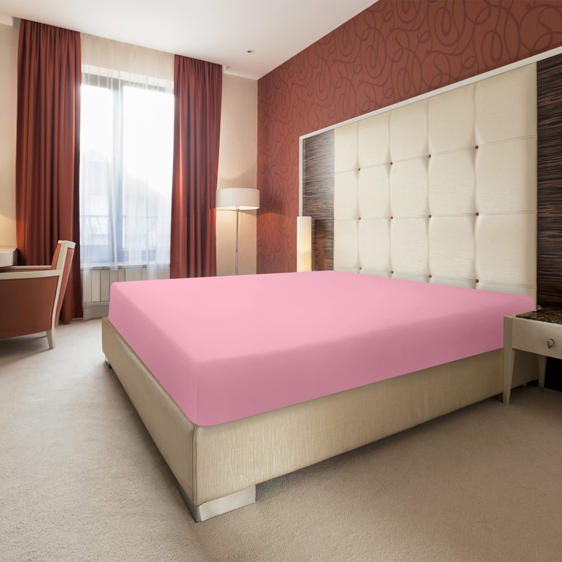 Utopia Bedding - Fitted Sheet 160 x 200 cm -