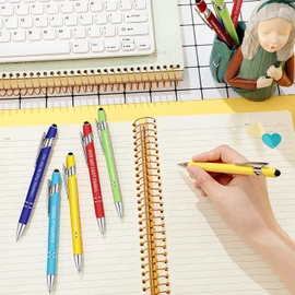 10 PCS Funny Pens, Demotivational Arcastic Negative Quotes Ballpoint Pen, Snarky Office Pens, Macaron Touch Stylus Pens, Comfortable Writing Black Ink 0.5 mm Funny Pen for Colleague Coworker Gift (10)